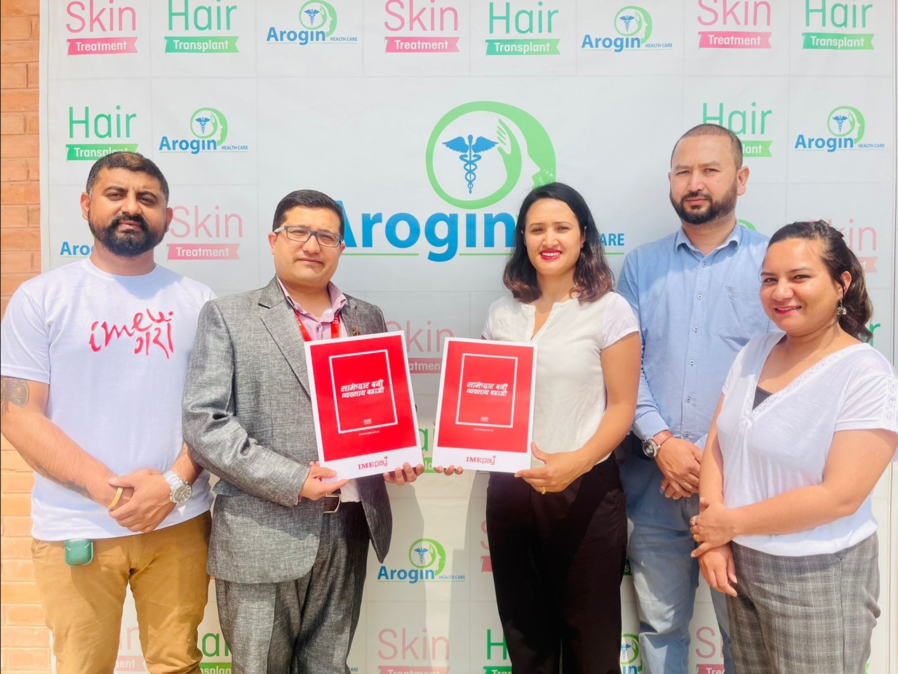 IME Pay & Arogin Health Care signs an agreement