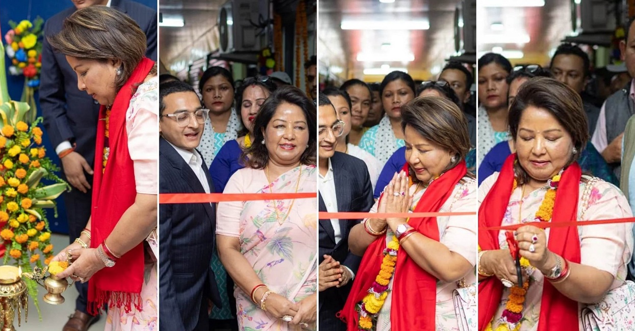 Amidst rumors of fled to Singapore, Arzu shared an image of the mart’s opening