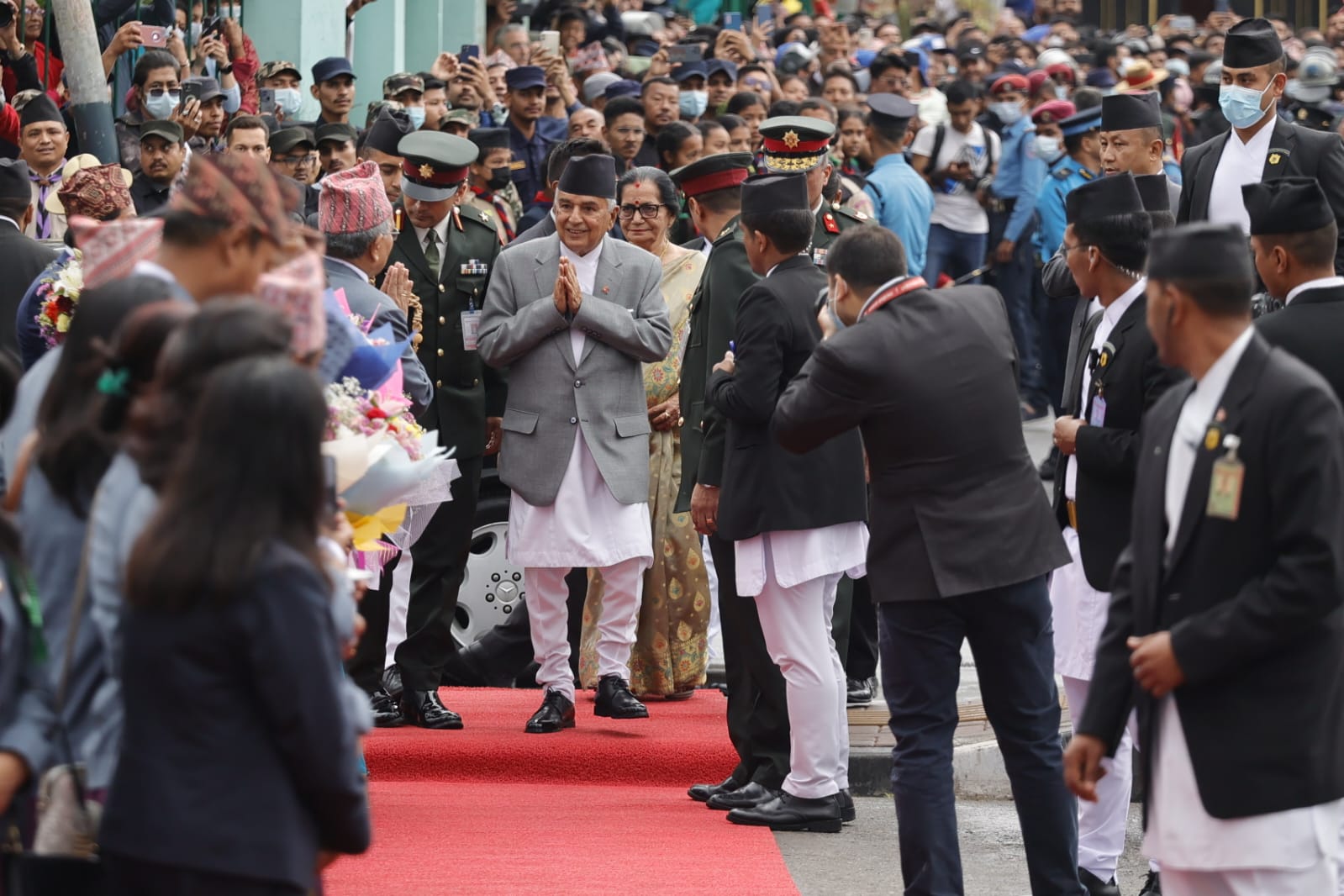 President Poudel observes Bhoto Jatra (with photos)