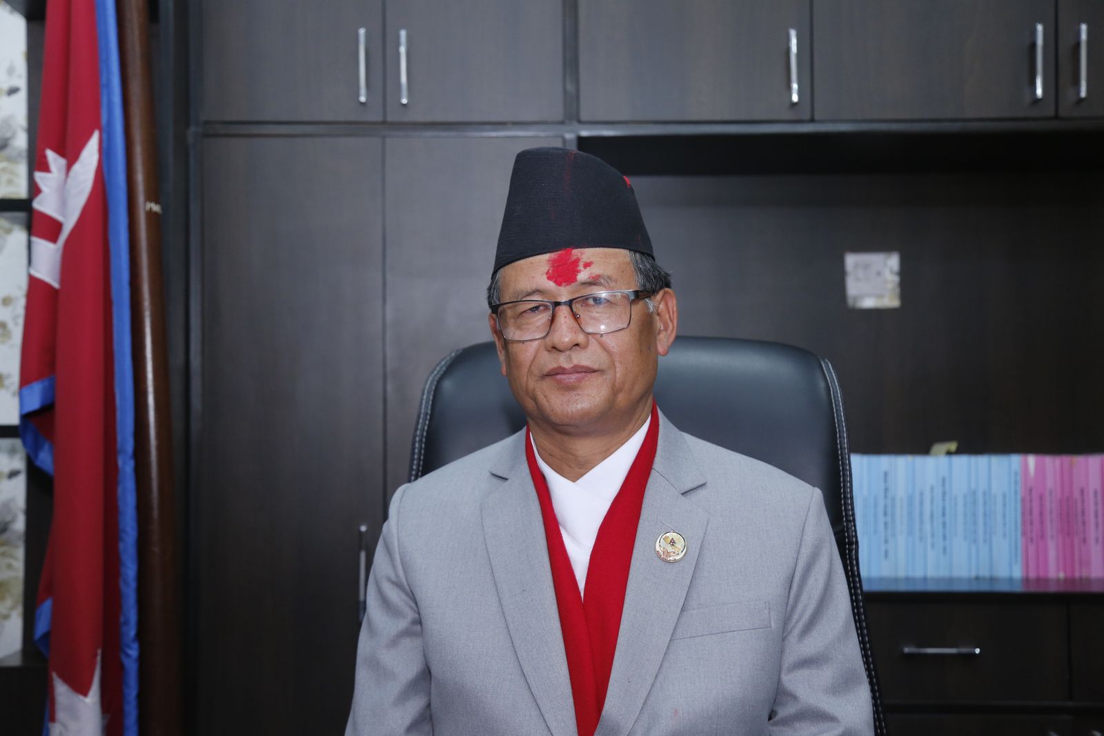 Minister Gurung hospitalized