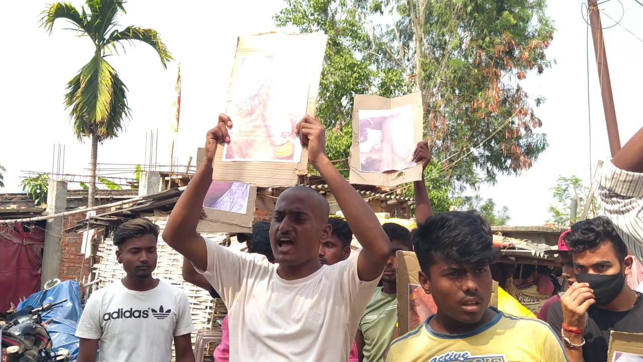 Aarati Shah death case: demonstration in front of Janakpur public prosecutor’s office demanding justice