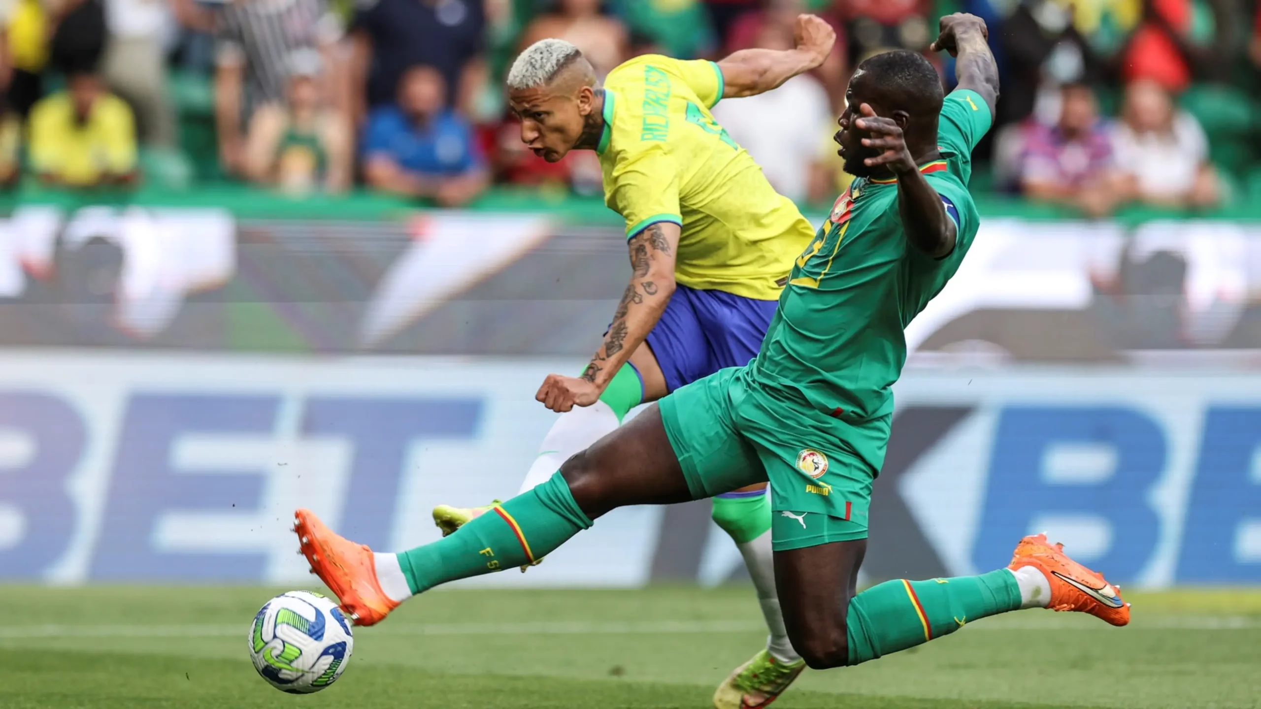 Neymar-less Brazil lost 4-2 to Senegal