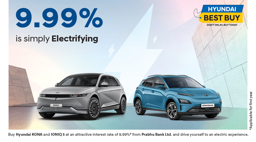 Embrace the green revolution with electrifying interest rate of 9.99%”