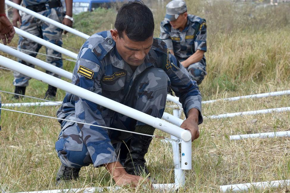 Police, APF train divers for rescue during disasters