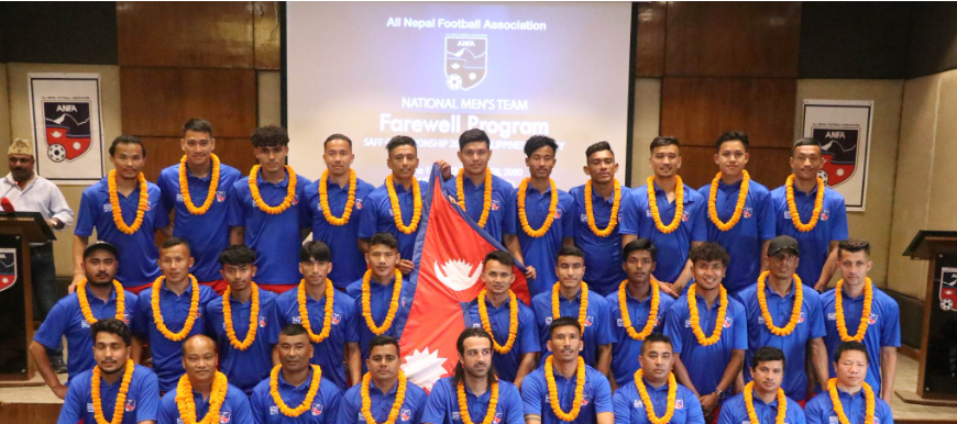ANFA bids farewell to Nepal team