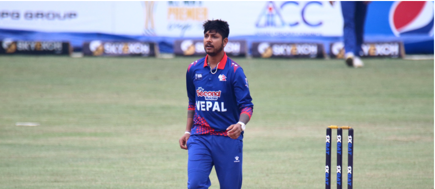 Sandeep took the third wicket