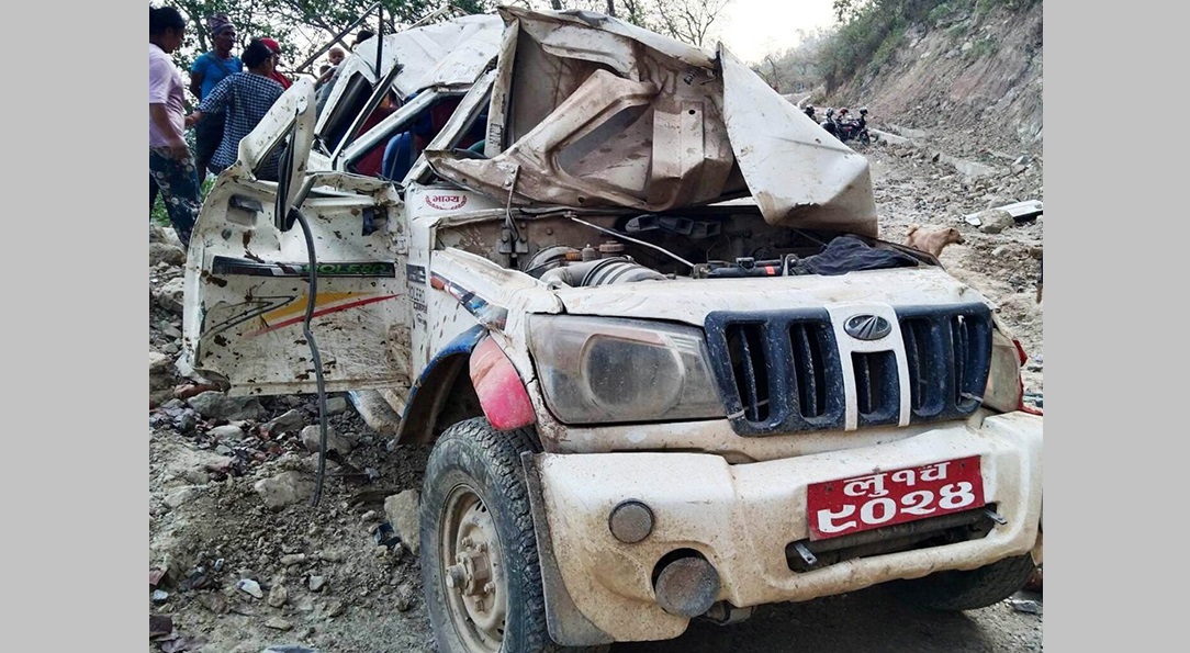 Palpa jeep accident: four deceased identified