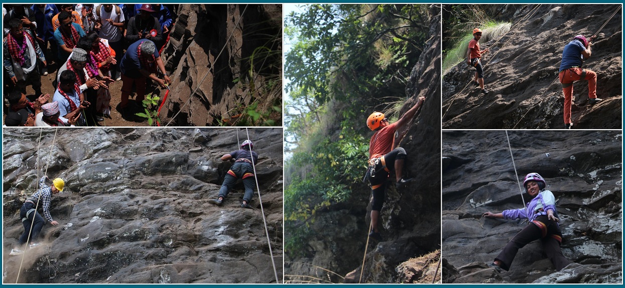 Adventure ‘Rock Climbing’ at Bhimeshwor (photos)