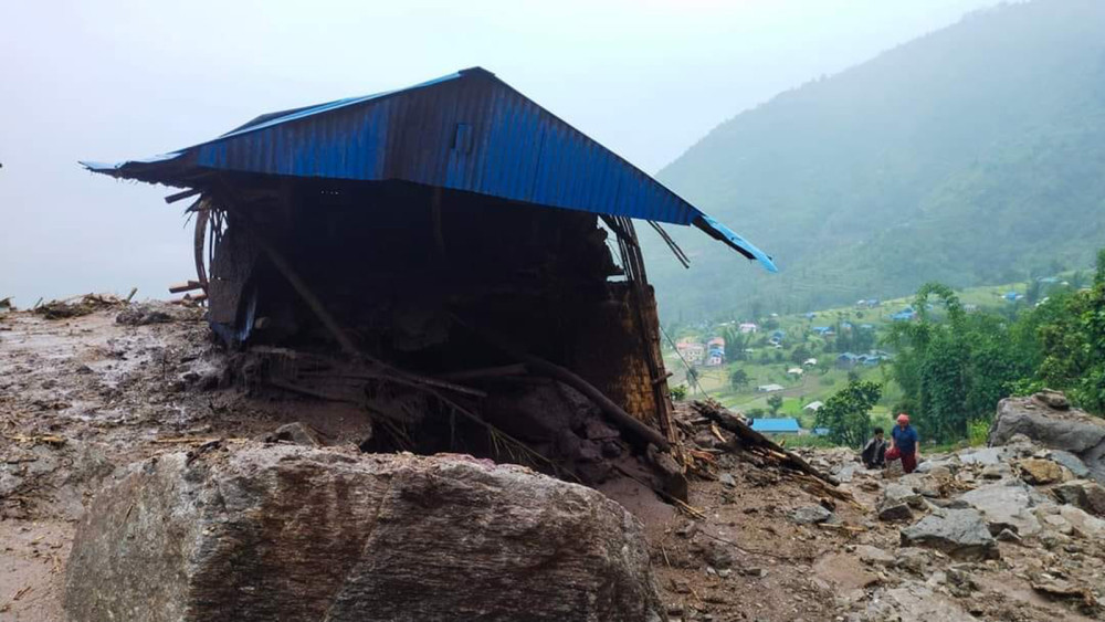 Okhaldhunga landslide update: remains of the Gurung couple with their children found