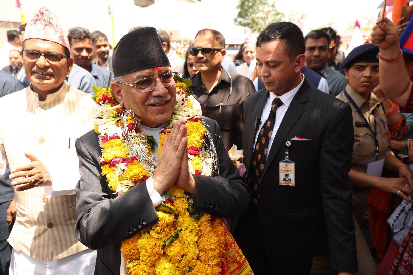 PM Prachanda reached Ujjain