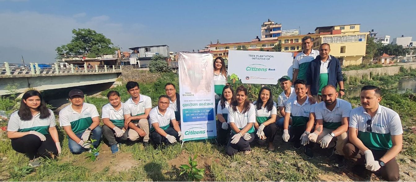 Citizens Bank plants trees on ‘World Environment Day’