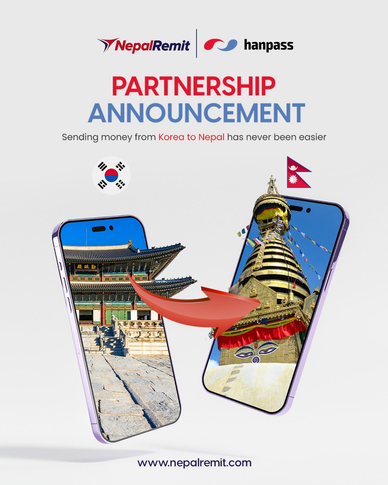 Nepal Remit reached a deal with renowed Korean remittance provider Hanpass