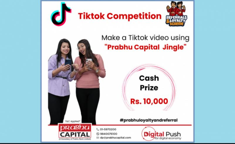 Prabhu Capital brings ‘Loyalty Points’ offer, possibilities to win 10,000 making Tiktok
