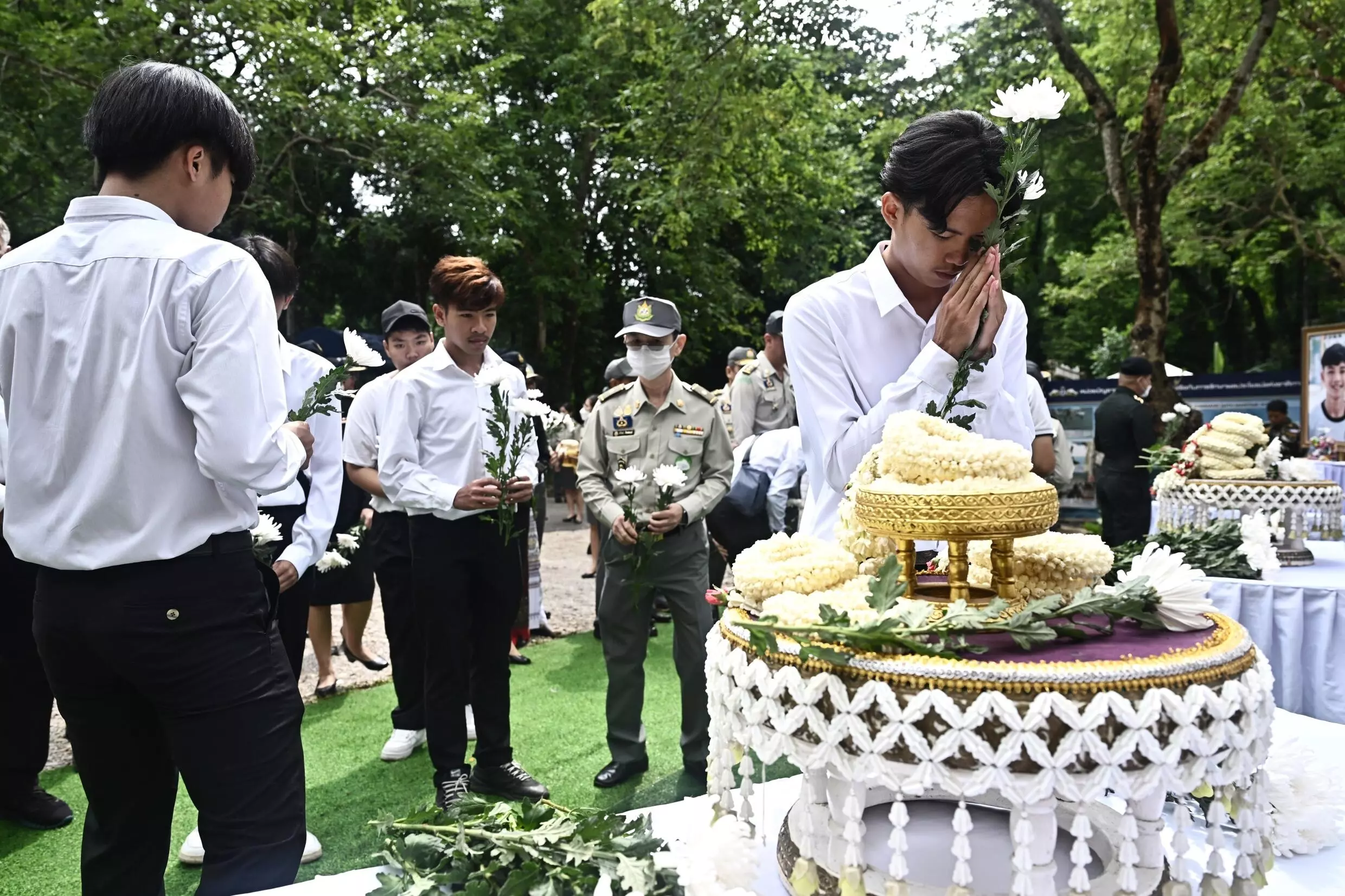 ‘We must not forget’: Thailand marks cave rescue anniversary