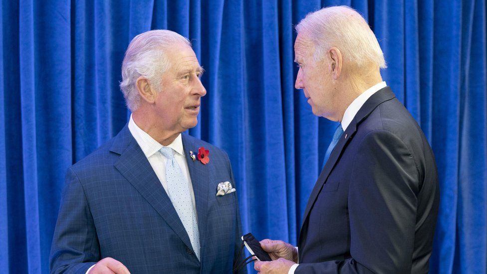 President Biden, King Charles holding talks