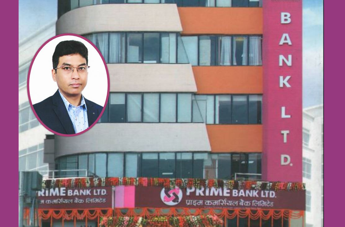 Sanjeev Manandhar as CEO of Prime Commercial Bank
