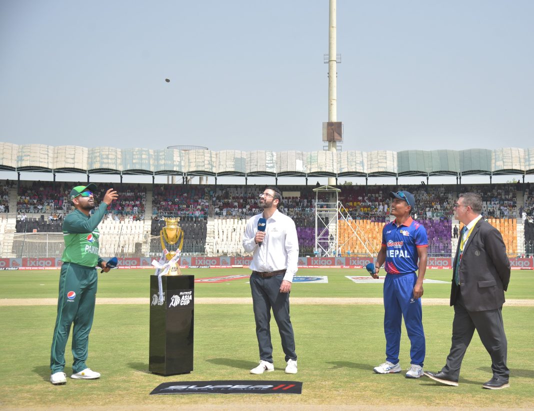 Asia Cup opener: Nepal to bowl first against Pakistan