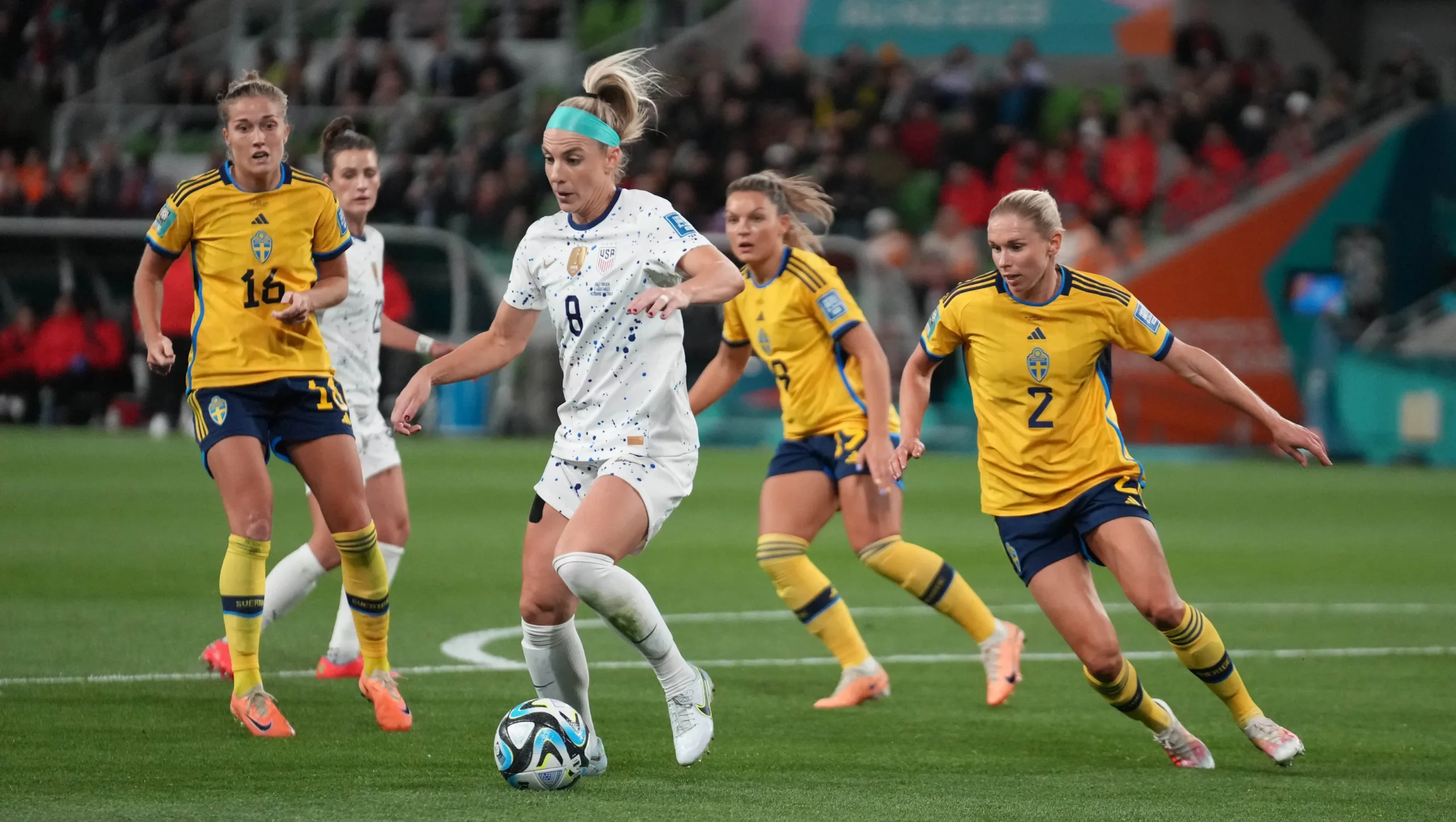 US knocked out of competition in sudden death to Sweden