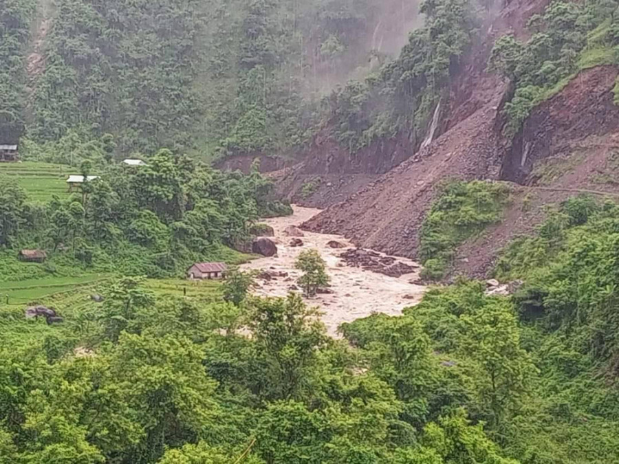 Makwanpur landslide update: Two bodies recovered, three still missing