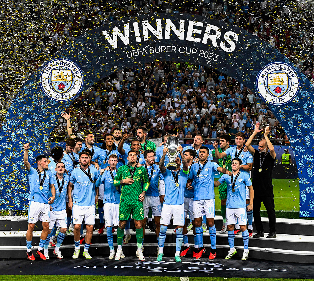 Manchester City wins Super Cup title