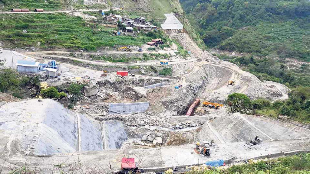 Upper Sanjen hydropower begins its production