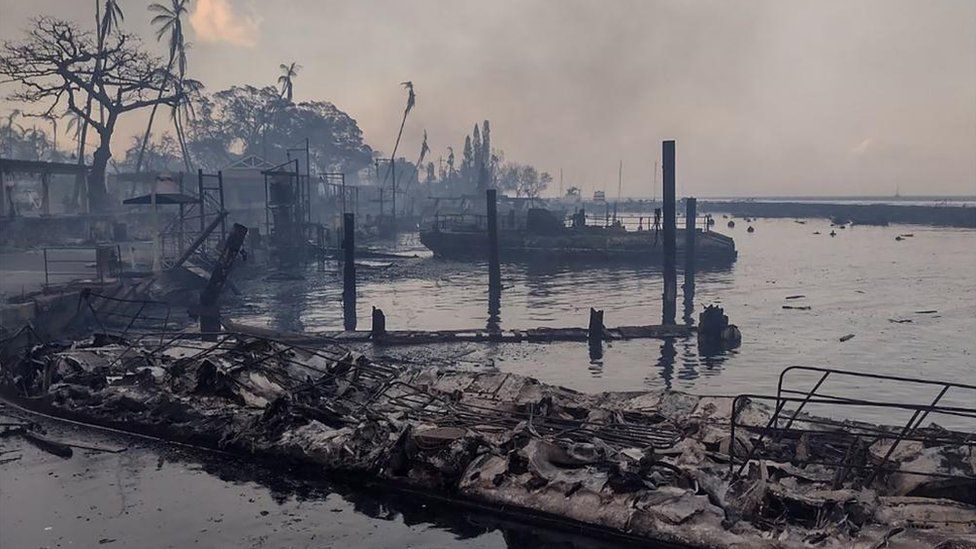 Hawaii wildfires burn historic town of Lahaina ‘to the ground’