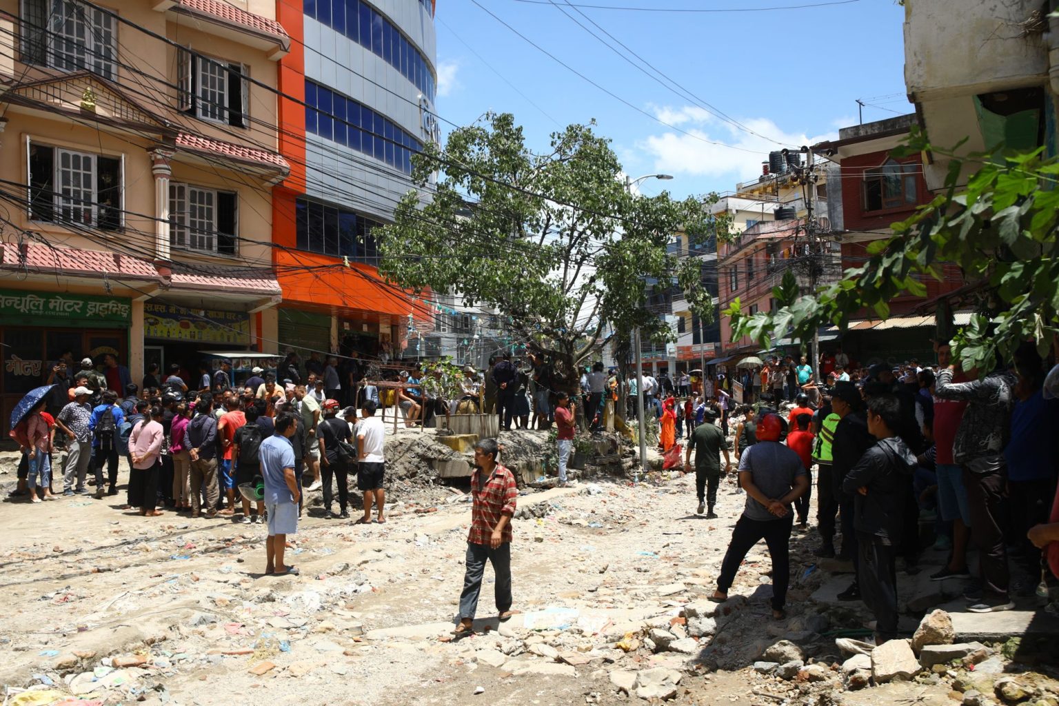 In Pics: clash between police & locals of Kapan