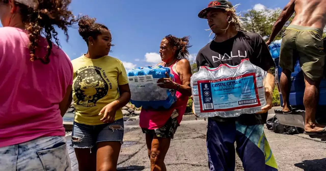 Maui residents fill philanthropic gaps while aid makes the long journey to the fire-stricken island