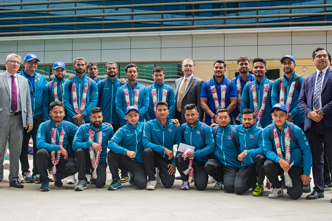 Nepali riccket team reaches in Multan for anticipated clash against Pakistan