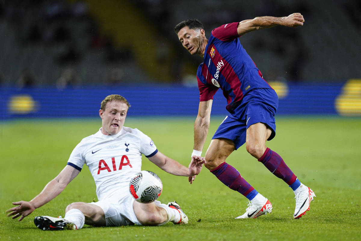Barcelona beat Tottenham to win the Joan Gamper Trophy