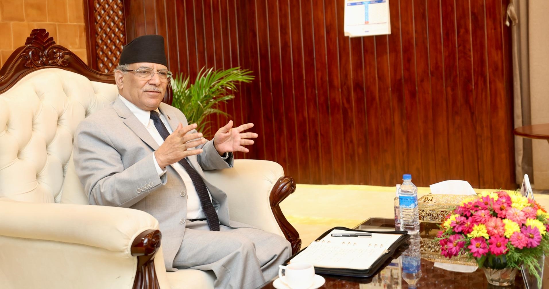 PM calls meeting of top leaders before parliament, Rabi & Lingden were also invited
