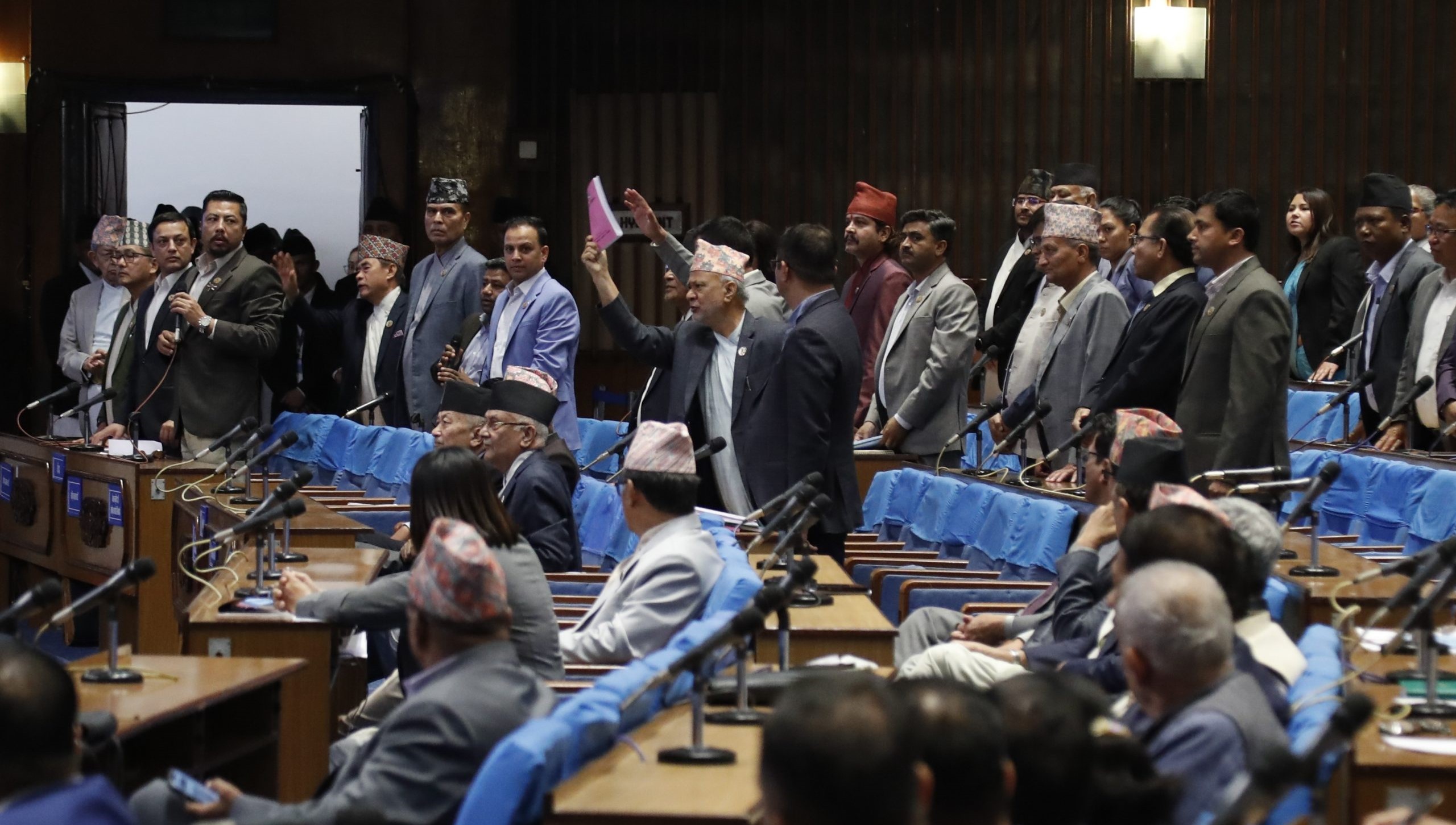 Such is the agenda of parliament convened today