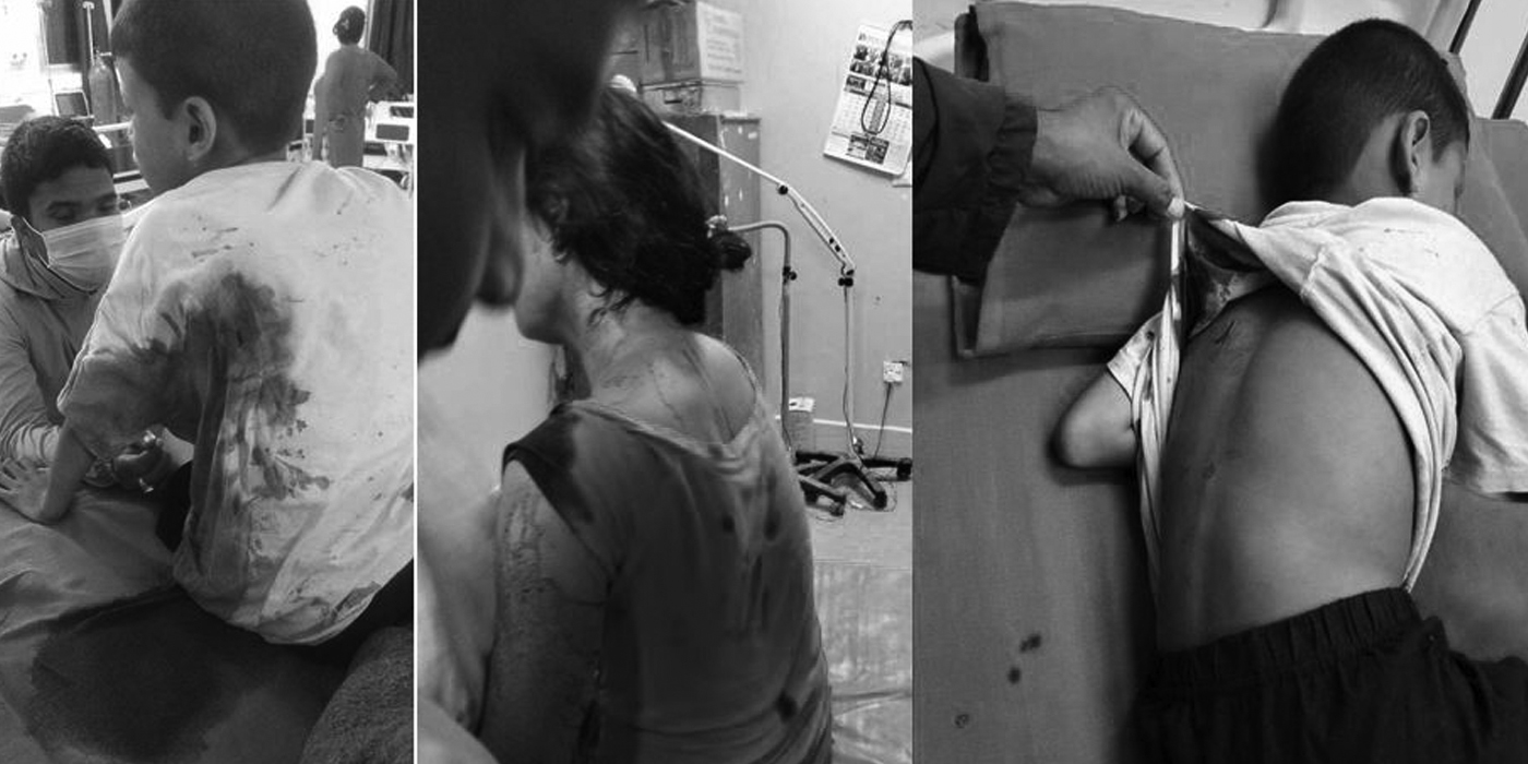 Knife attacked at sleeping mother & her two young sons