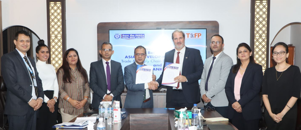 Agreement between Nepal Bank & ADB under ‘Trade and Supply Chain Finance Program’