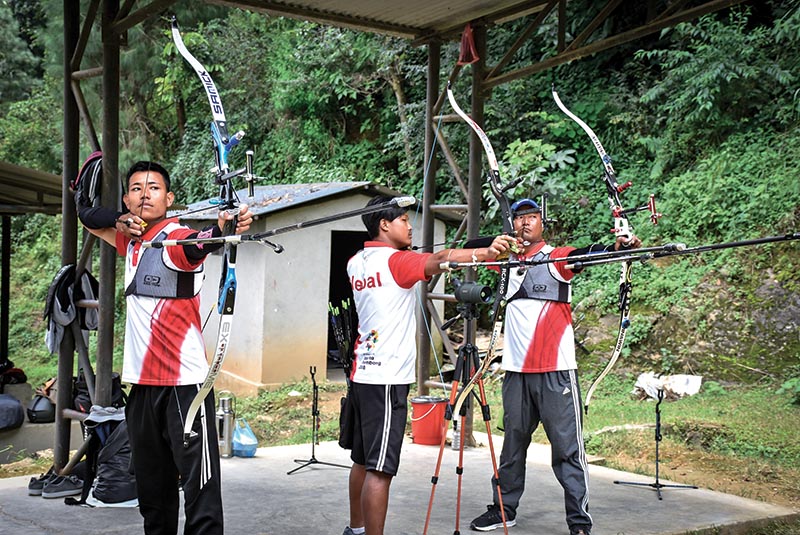 19th Asian Games: Nepal archers hopeful of high-scoring