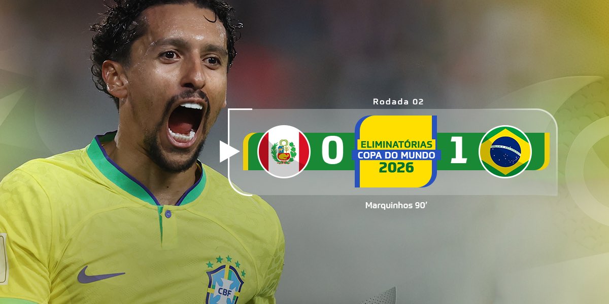Brazil’s second win in a row in World Cup qualifying