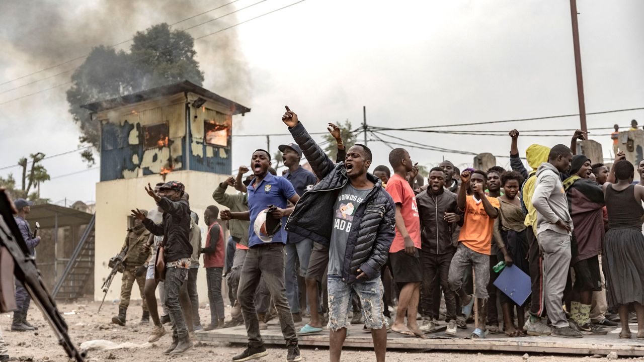 Over 50 feared dead in east Congo amid anti-UN protest
