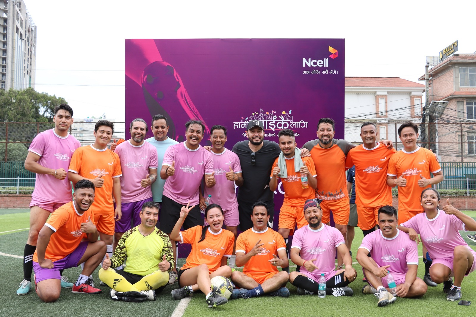 Ncell hosts ‘Purple Kickoff’ in celebration marking 18th anniversary