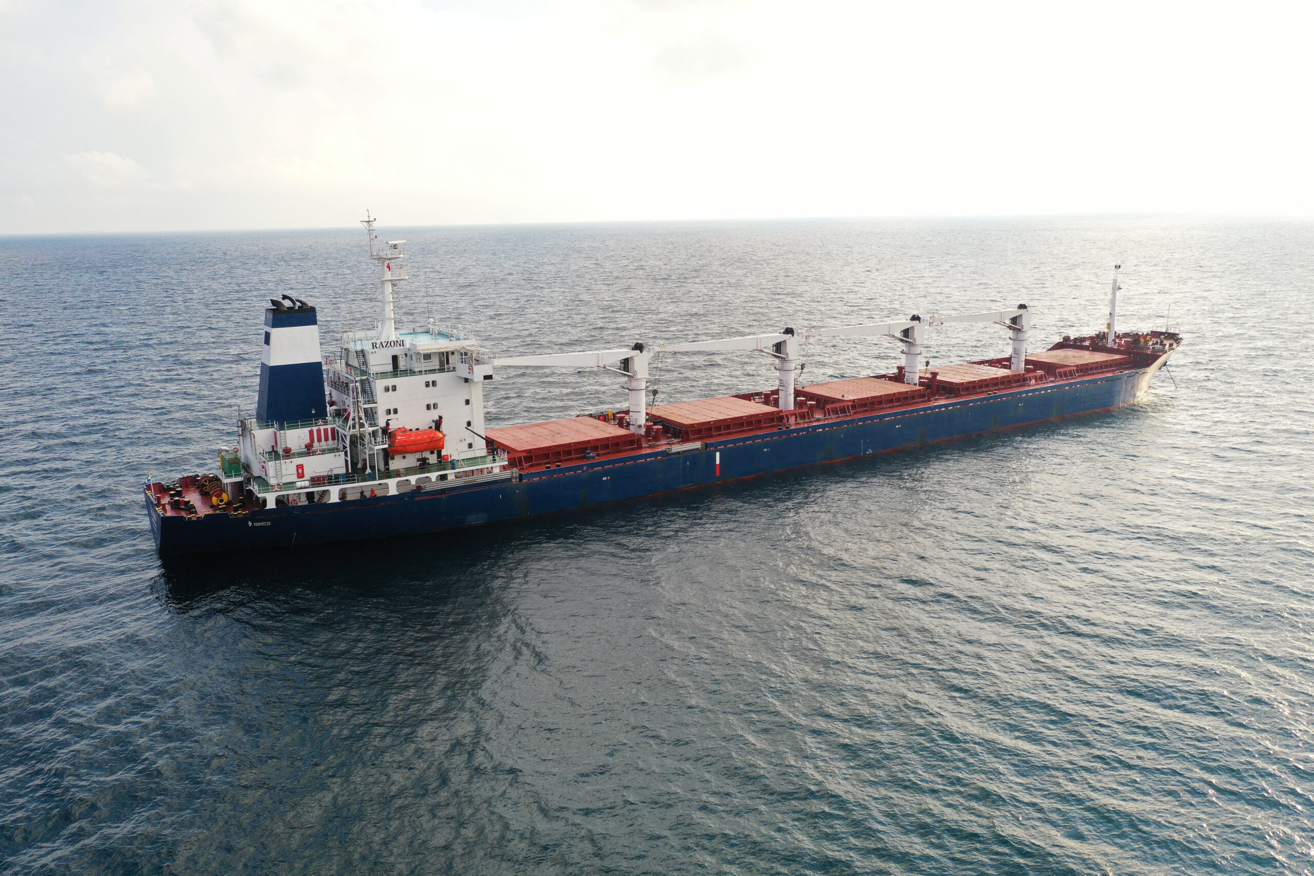 Ship carrying Ukrainian grain reached Turkey’s Bosphorus Strait