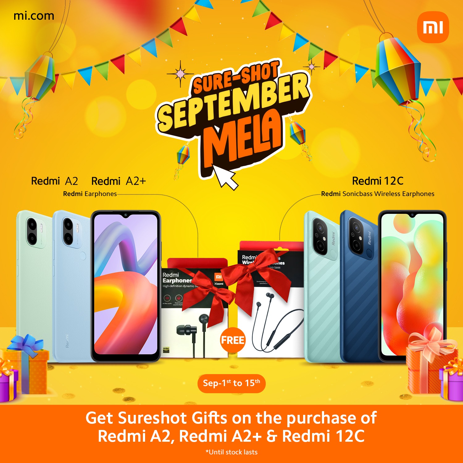 Xiaomi brings out “Sure-shot September Mela” with Exciting Offers!