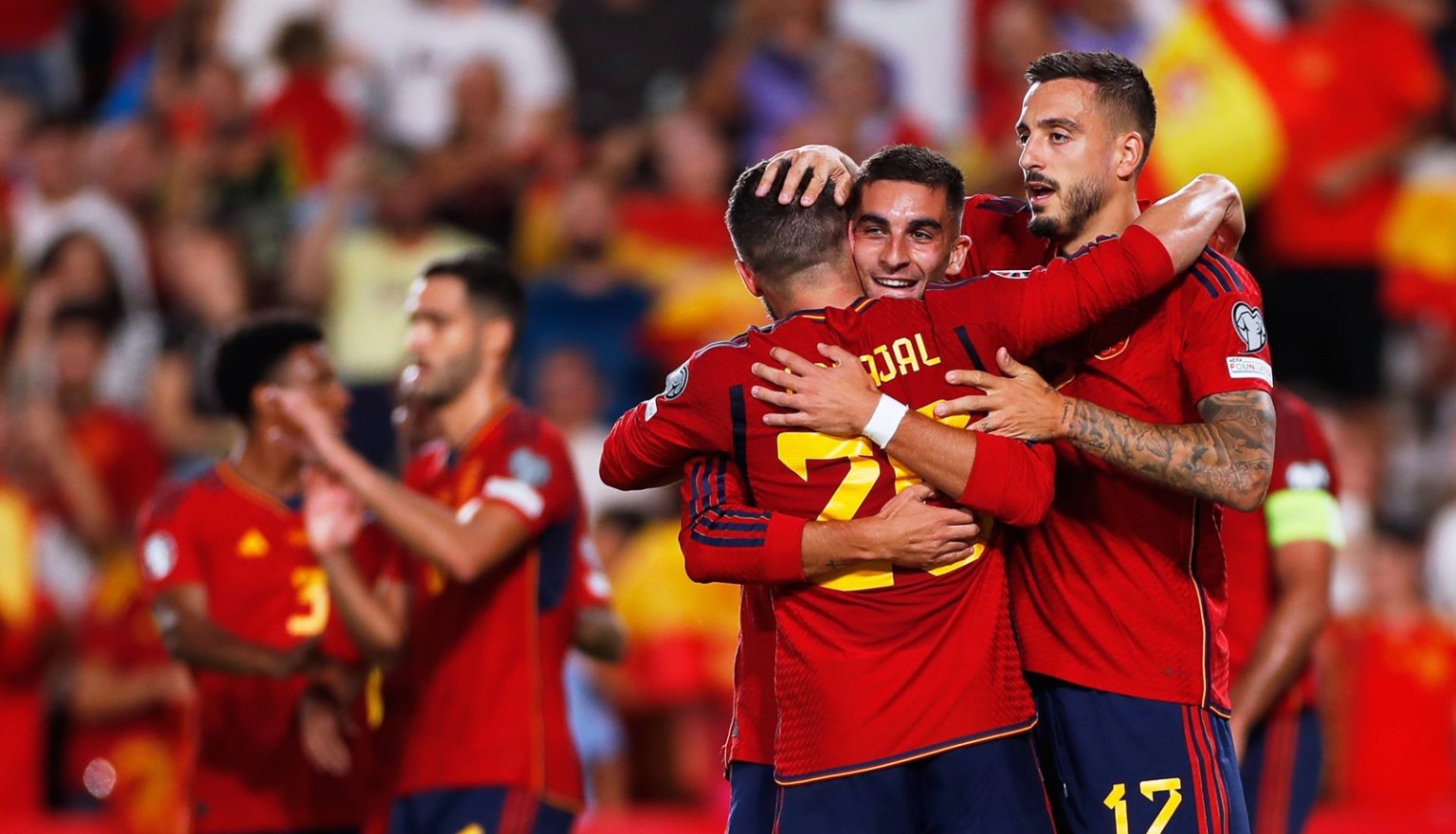 Spain thrash Cyprus 6-0