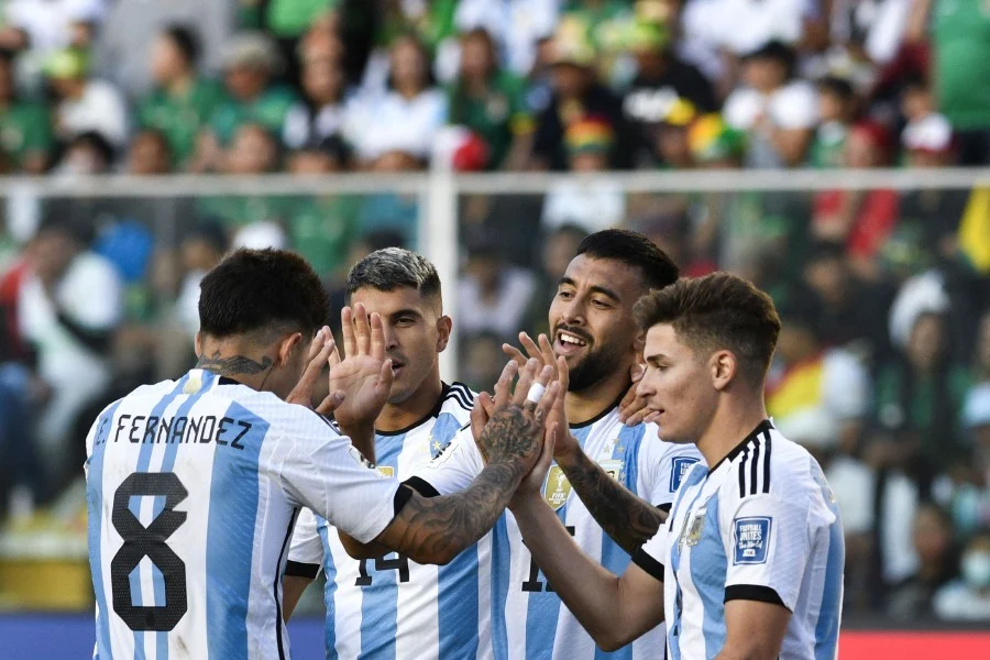 Argentina beats Bolivia without Lionel Messi