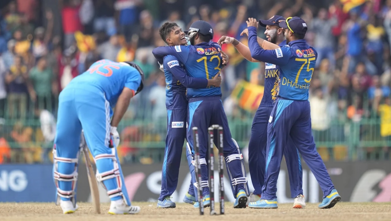 India bowled out for 213 runs as young Sri Lankan bowlers shined