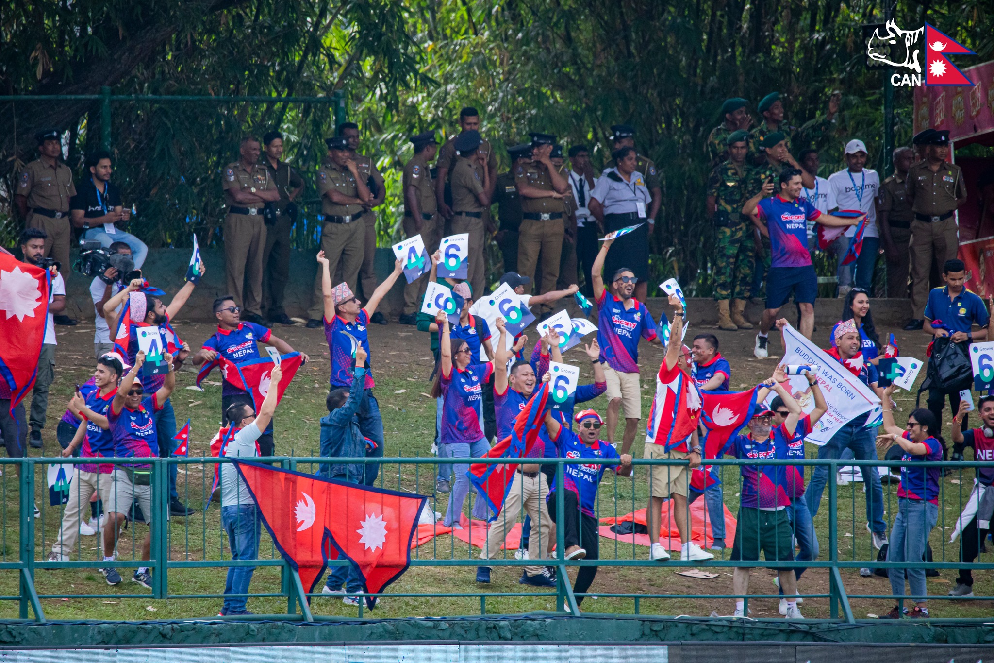 Asia Cup: Nepali fans paint the stadium with enthusiasm (photos)