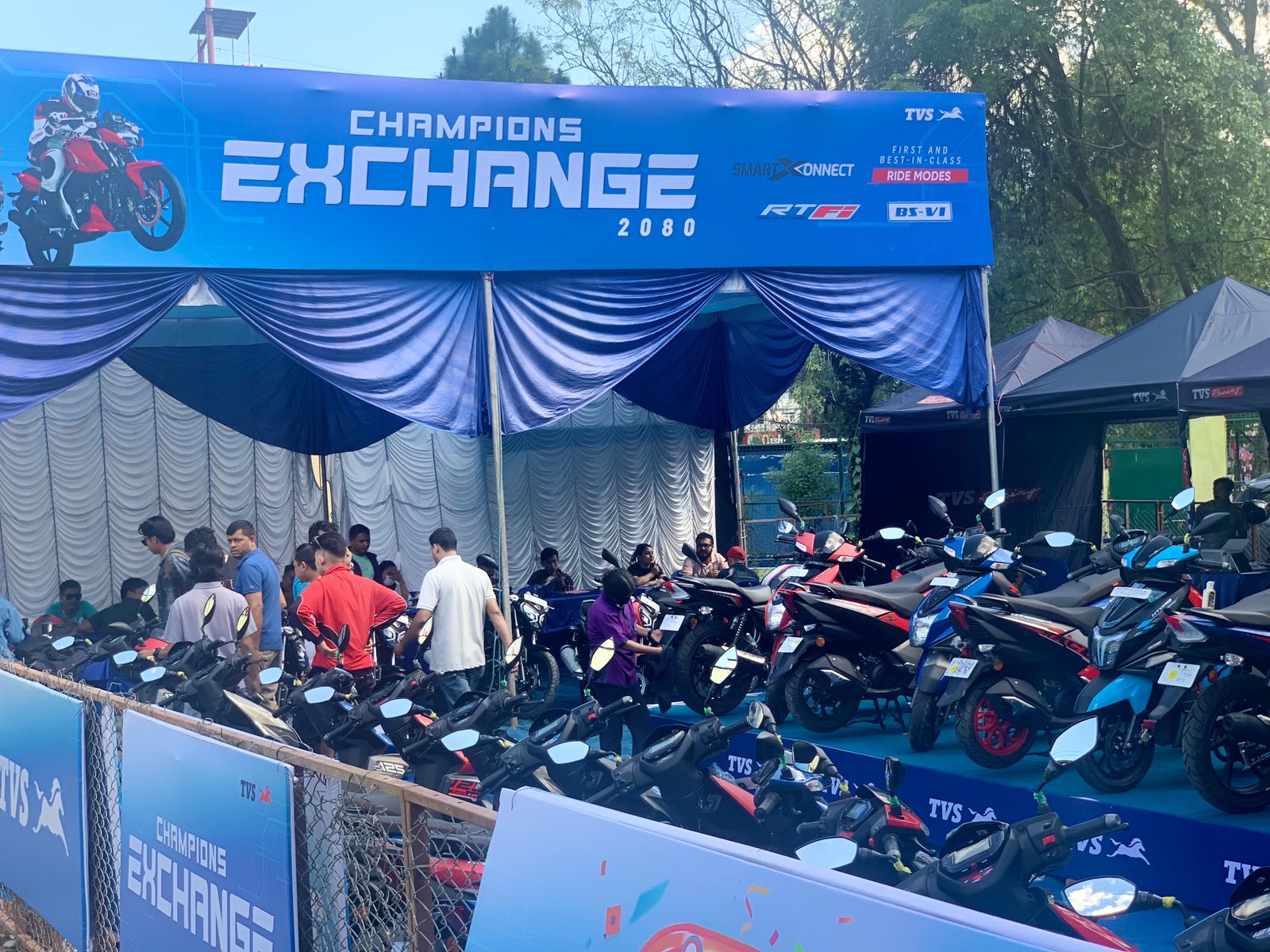 TVS organized ‘Champions Exchange Fair’