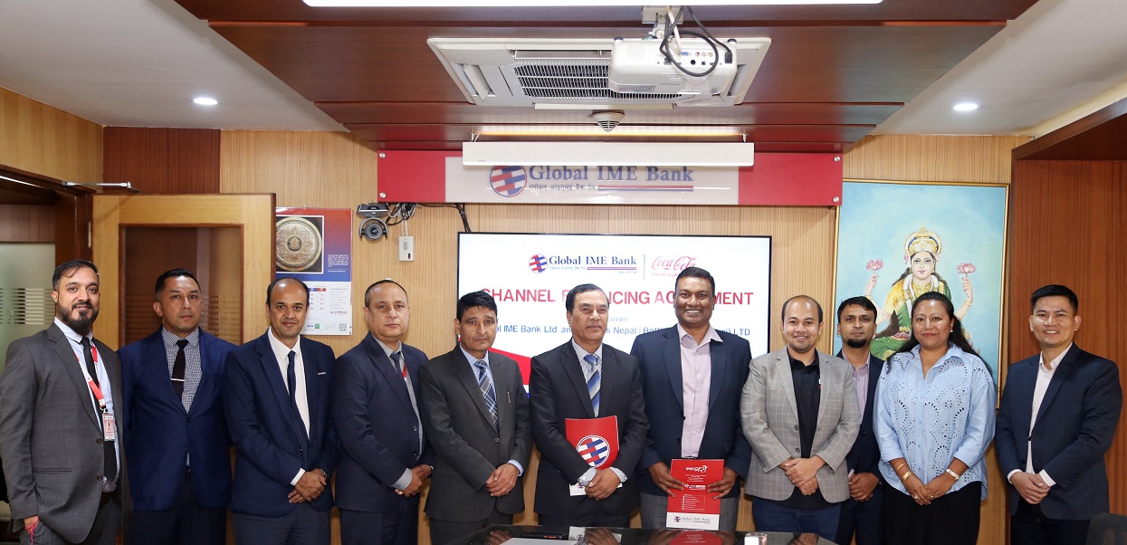 GIBL, Bottlers Nepal sign channel financing agreement