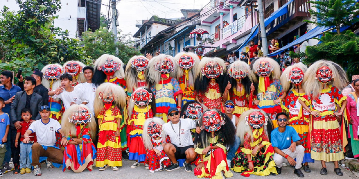 Tansen youth mobilize to preserve fading Lakhey dance tradition