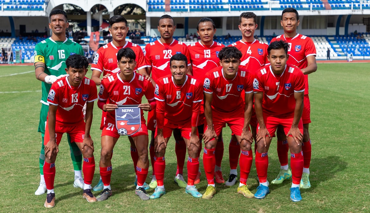 Nepali football team announces squad selection for upcoming fixtures