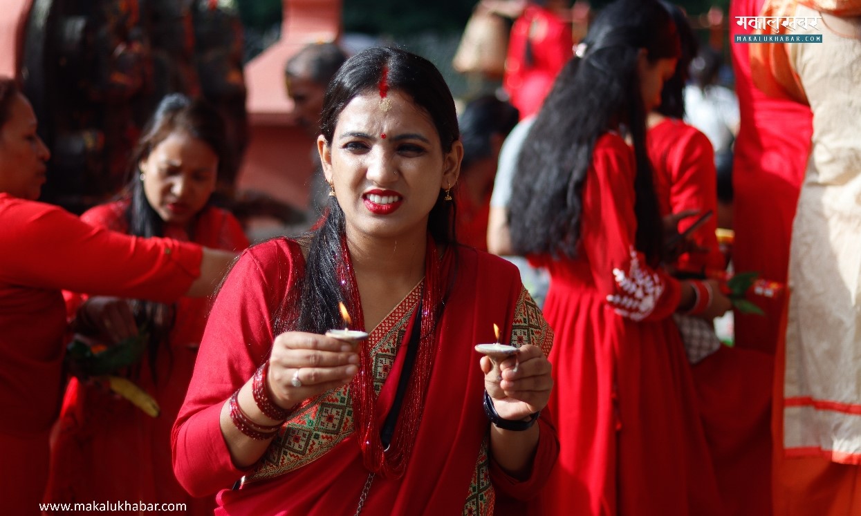 Teej festival being celebrated nationwide with enthusiasm
