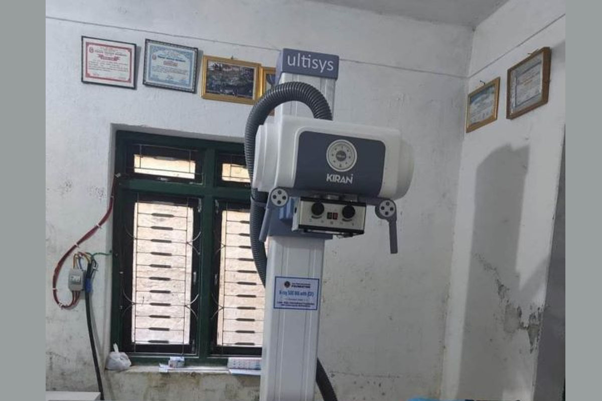 X-ray machine left idle for a month, patients deprived of service